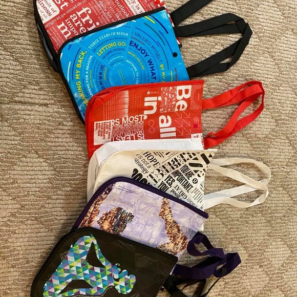 LULULEMON Plum Print Hi-Low Top, 4 - Picture 5 of 5